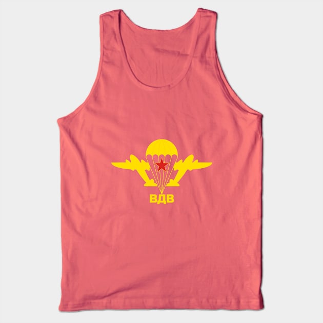 Soviet Airborne Forces Tank Top by enigmaart